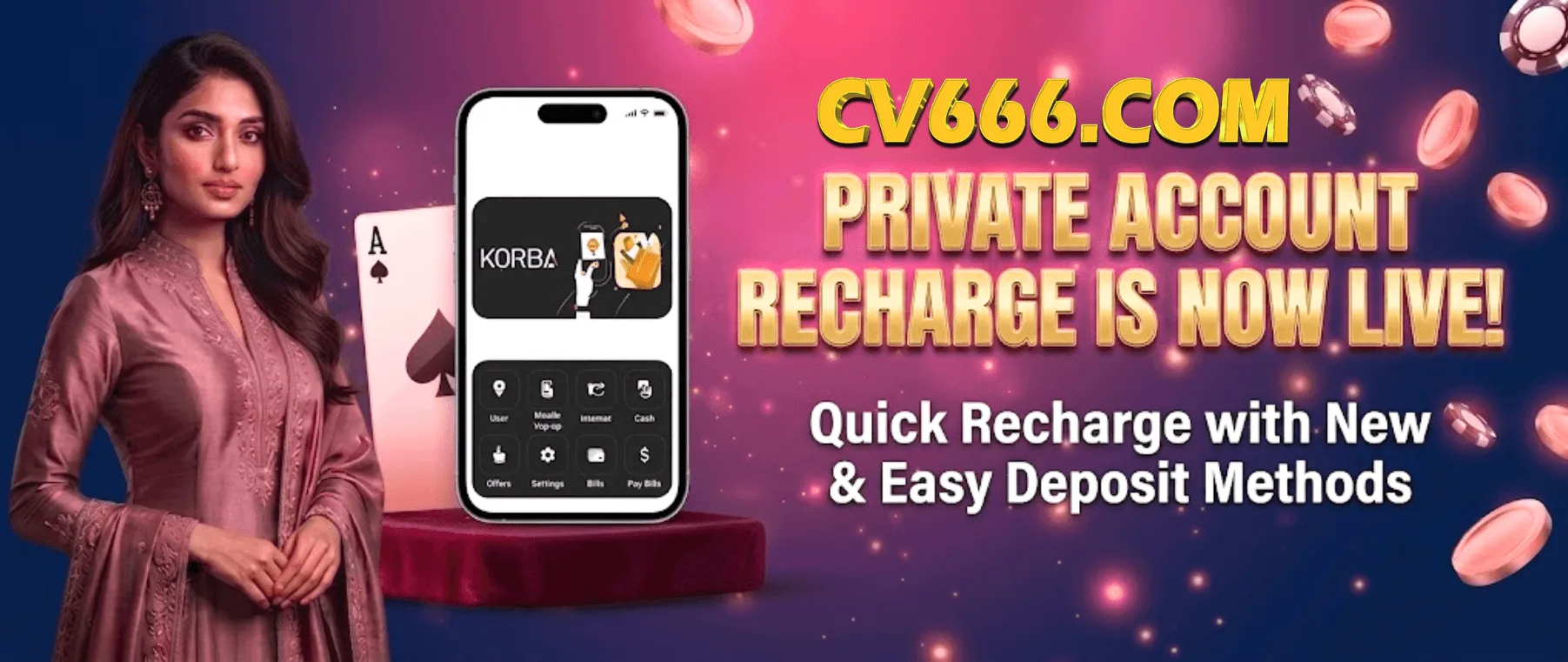 CV666 ব্যক্তিগত অ্যাকাউন্ট Send Money জমা নির্দেশিকা bKash এবং Nagad এর জন্য
